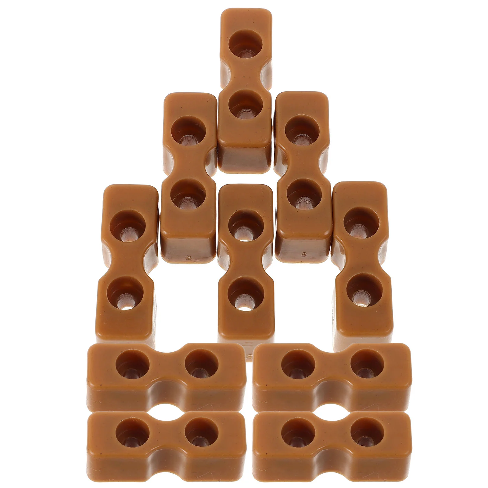 10 PCS Crib Accessories Bed Frames Replacement Parts Beige Fittings Hardware Baby