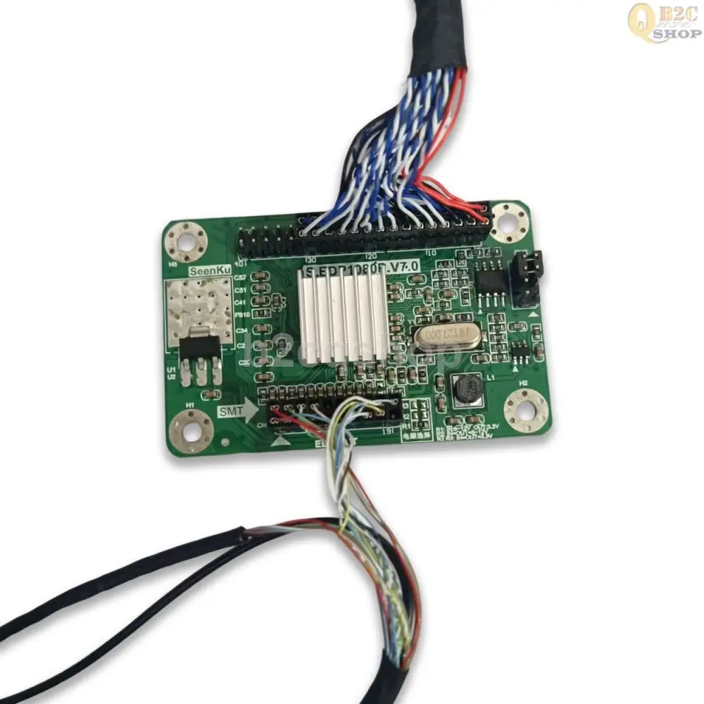 LVDS에서 eDP 신호 변환 어댑터 보드 30핀 드라이버 보드 LCD 컨트롤러 EDP 드라이버 EDP 컨버터