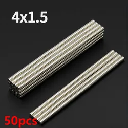 Ultra - Strong Neodymium Round Magnets (4x1.5 - 50piece)