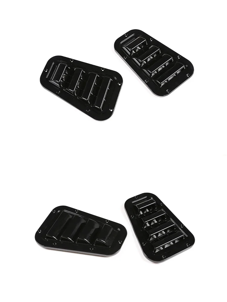 Für Land Rover Defender 2013-19 Frontmotor Motorhaube Lüftungs abdeckung Stahl Luft ansaug schaufel Luft auslass Schneedecke Autozubehör – Detail 9