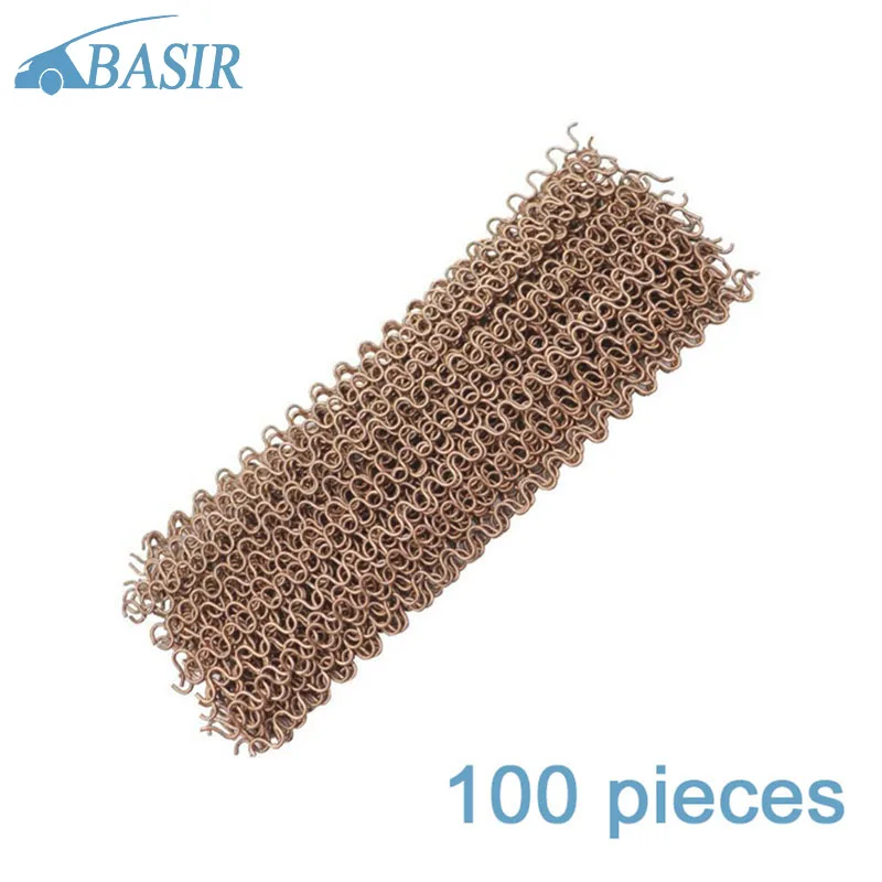 100Pcs Dent Pulling Wavy Wires for Spot Welder Panel Wiggle Welding Machine Consumables Auto Body Tools | Автомобили и мотоциклы