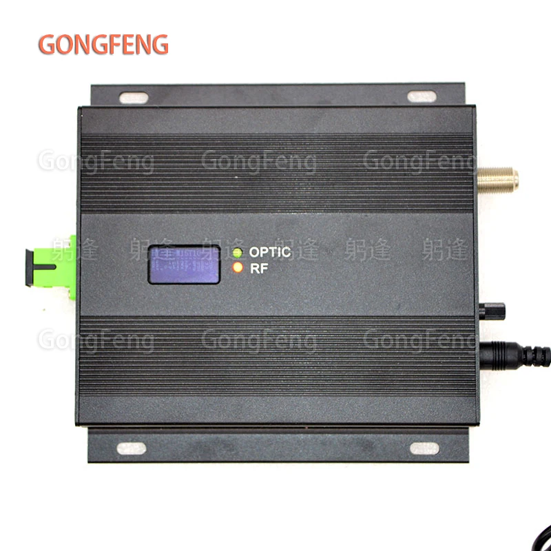 

HOT SELL New FTTH CATV Optical Transmitter 1550nm 10dBm 5km SC/APC Connector With MGC AGC OLCD Display RF Inch Inpt Wholesale