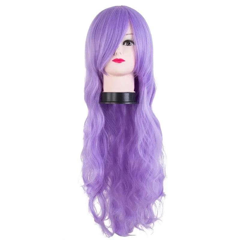 

Synthetic Fiber Long Curly Halloween Hair Carnival Costume Ball Cosplay Peruca Masker Masquerade Hairpiece