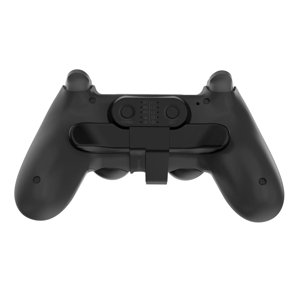 For PS4 Controller Back Button Attachment DualShock4 Rear Extension Adapter Gamepad Paddle Key With Turbo for SONY PS4 Accessory