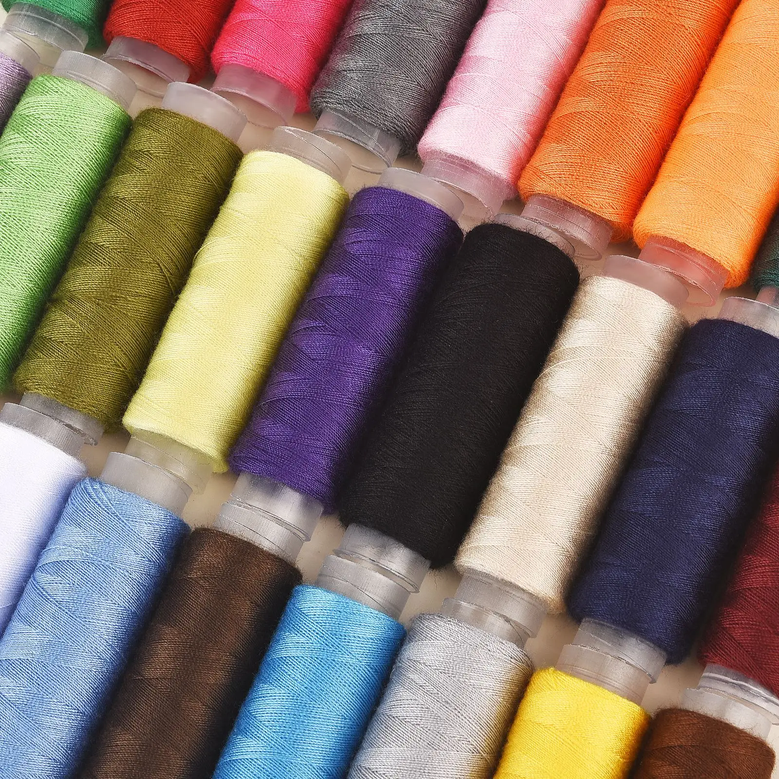 130 Meter/Roll Sewing Thread Polyester Yarn Thread Roll Sewing Machine Hand Embroidery Durable Thread Home Sewing Accessories