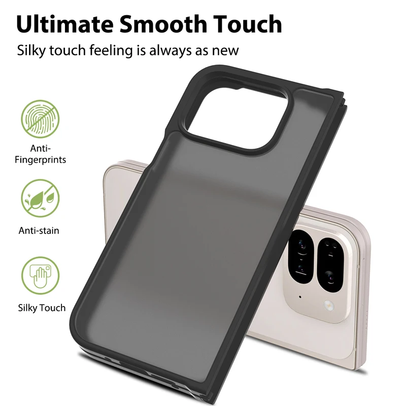 Enhanced Phone Case - Anti-Fingerprint Matte Hard PC & Soft TPU Skin-Feel Protection