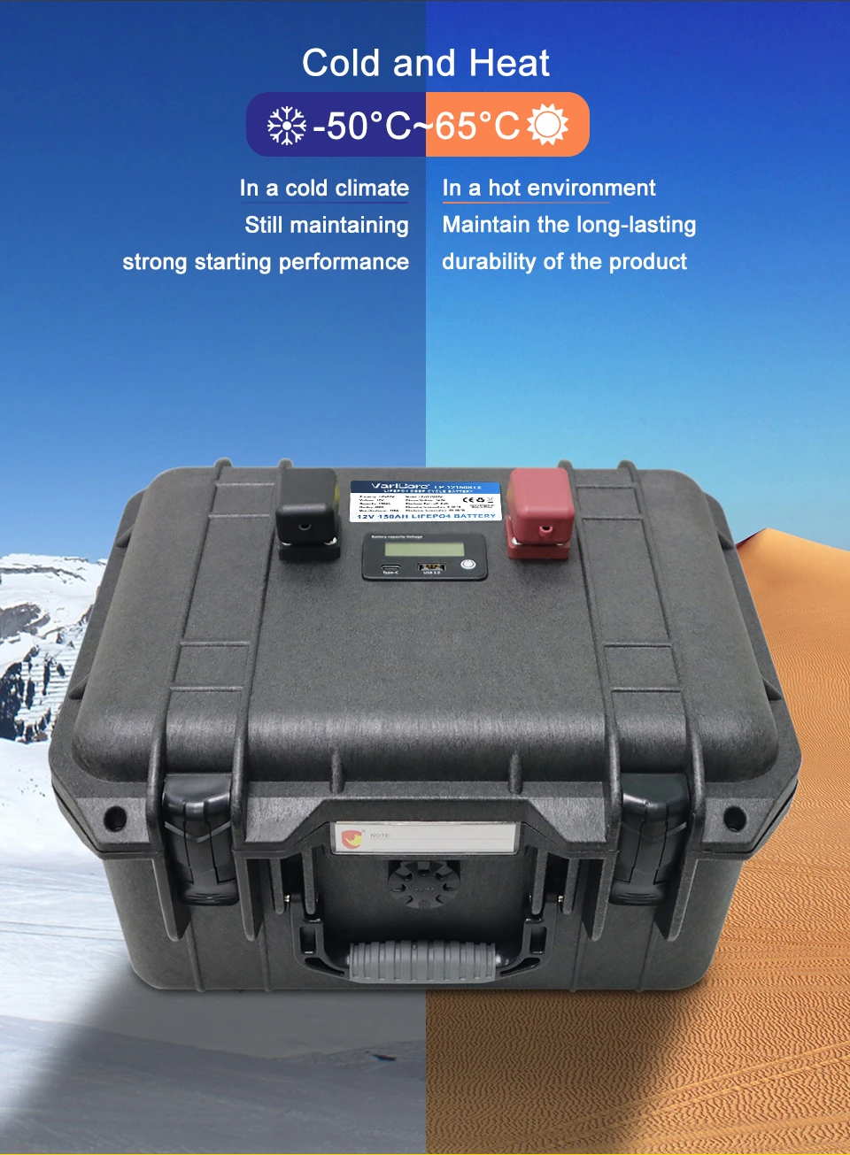 12v/12.8V 150Ah 100Ah LiFePO4 Battery 4s Multifunctional Portable suitcase Batte