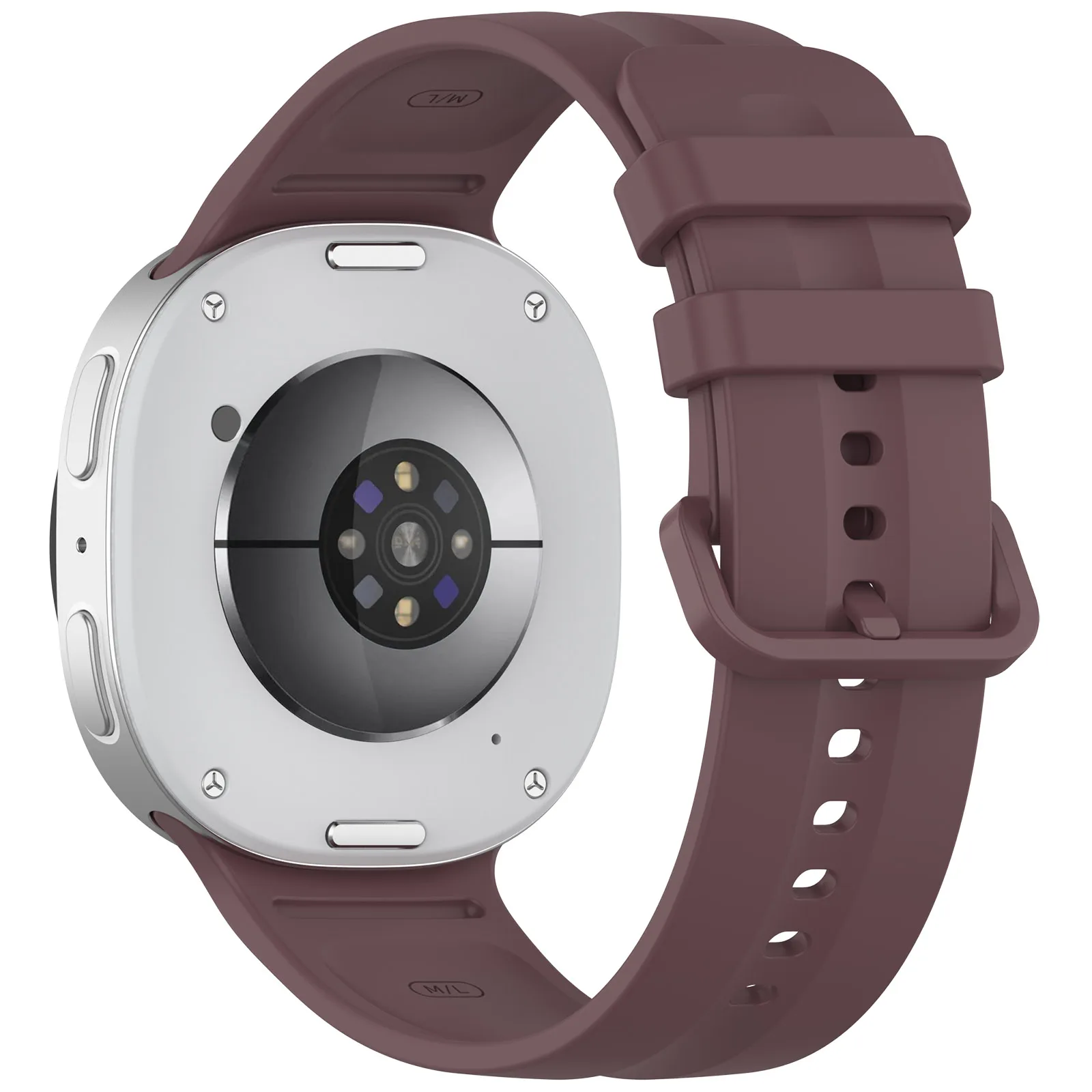 Silicone Replacement Watch Band - Adjustable Sports Strap