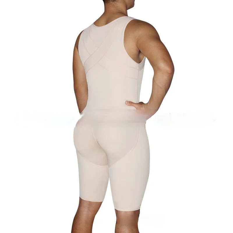 Summer Men's Body Shape European and American One-piece Waist  Hips Tight-fitting Underwear Men's Corset