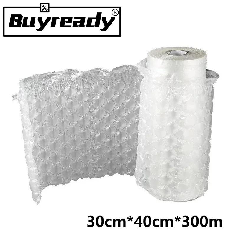 30cm*40cm*300m Not inflated Gourd Film Bubble Film Inflatable Bag Air Cushion Packaging Shockproof Buffer Bubble