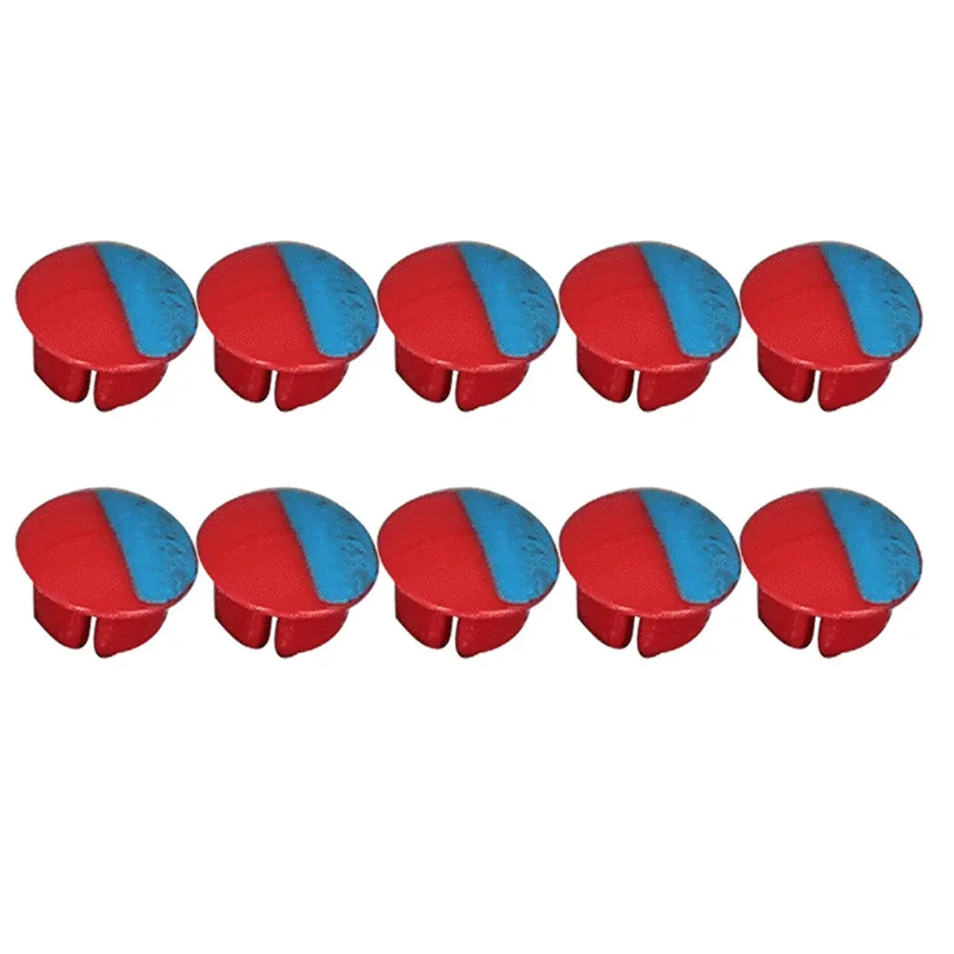 Faucet Handle 10pcs Water Sign 8.75*6.8*5.85mm Accessories Hot And Cold Mixer Tap Water Signs Kitchen Bathroom Mixer Tap
