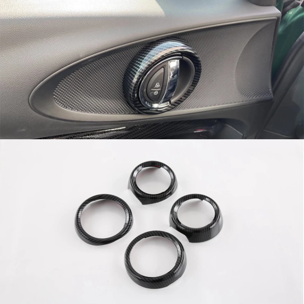 

4 шт., декоративные кольца для дверной ручки BMW MINI CLUBMAN 2022