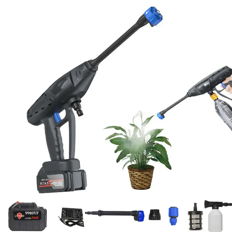 

Cordless Pressure Washer Electric Car Washer High Pressure Portable Cleaner Foam Nozzle For Auto Home Garden Cleaning Machine