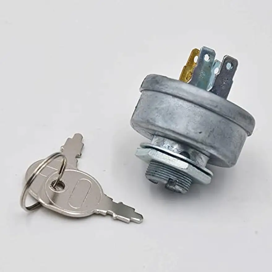 Craftsmen Riding Lawn Mower Ignition Switch with 3 Position 2 Keys 5 Terminals STD365402 24688 725-0267 925-0267 21064 42106 keys ignition switch 1pc brand new high temperature resistance silver for most cars 3 position car lgnition switch