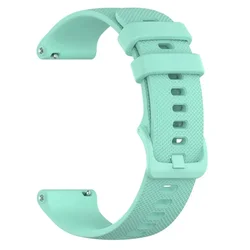 Silicone Sports Watch Strap - Universal Fit for 22mm Wristband (Teal)