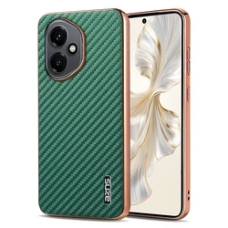 5G Fashion Shockproof Leather Phone Case with Stylish Print Design for HONOR 400 (Black Green)