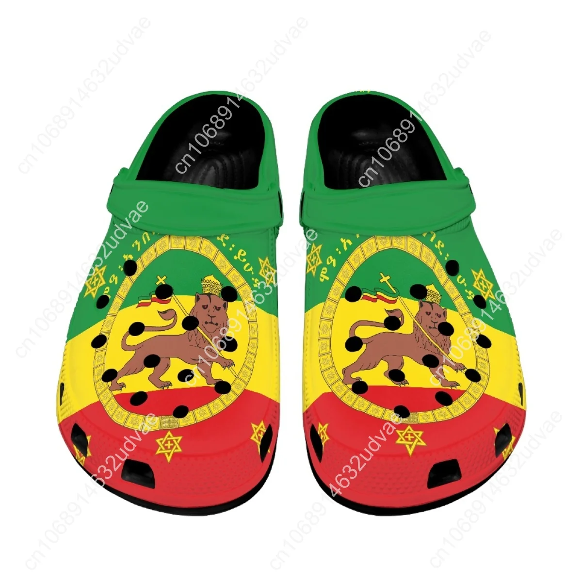 Fashion Summer Sandals Ladies Ethiopia Brand Designer Casual Breathable Women's Slippers Non Slip Outdoor Beach Slides Woman