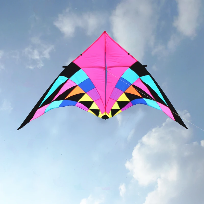 

free shipping 6sqm delta kite for adults kites flying string line nylon professional kite