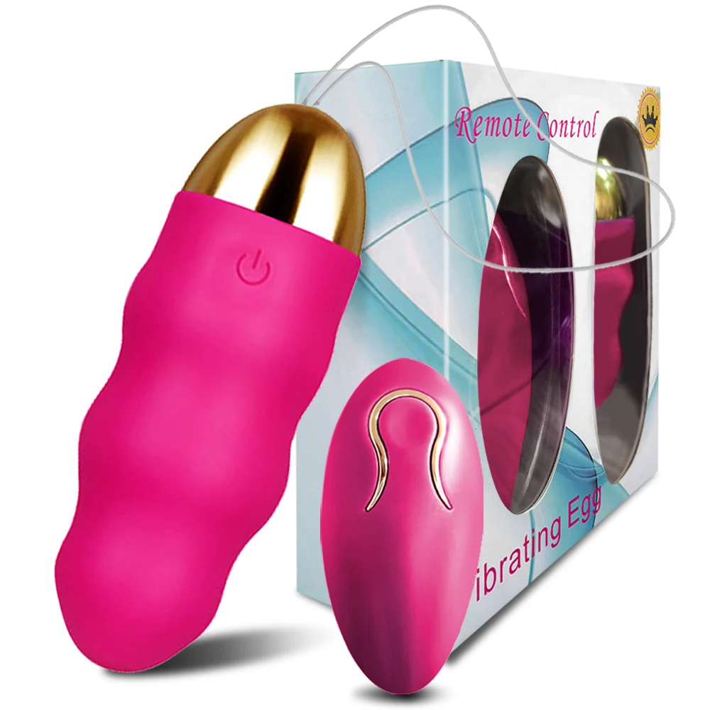 Œuf vibrant avec télécommande pour femme stimulateur musculaire_voghion.com