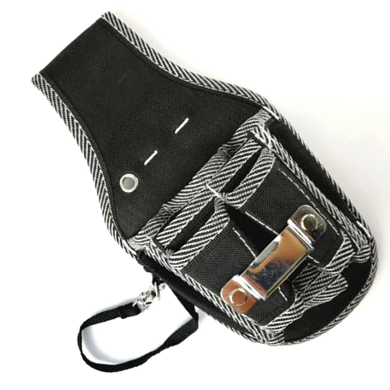 9 In 1 Nylon Fabric Tool Belt Screwdriver Holder Tool Bag Pocket Pouch Bag Strong Edge Electrician Waist Pocket Pouch Bag small tool pouch