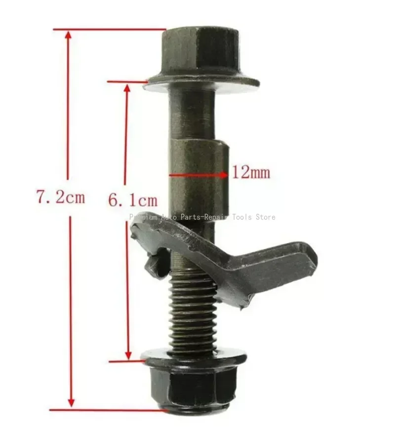 4pcs/Set 12mm Wheel Alignment Camber Bolt 10.9 Eccentric Adjustment Screw Car Repair Tool auto fasteners,car screws