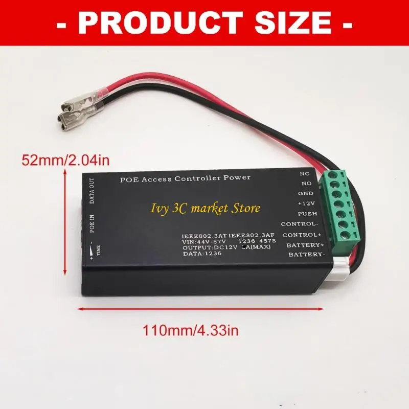 D7YC 안전하고 안정적인 액세스 제어를 위한 절연 기능을 통합한 효율적인 48V12.6V 3A POE 전력 변환기