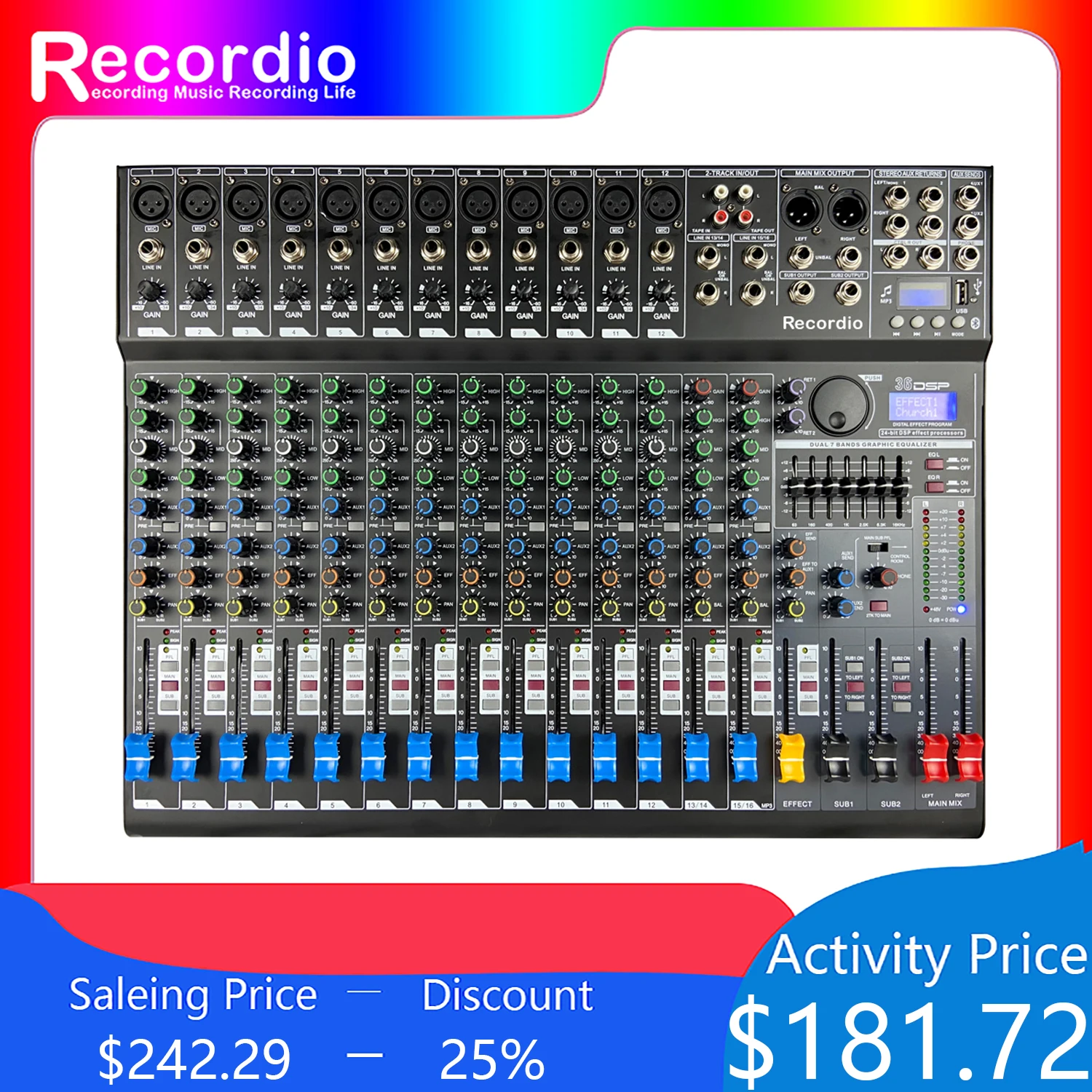 Best 24 Channel Mixer