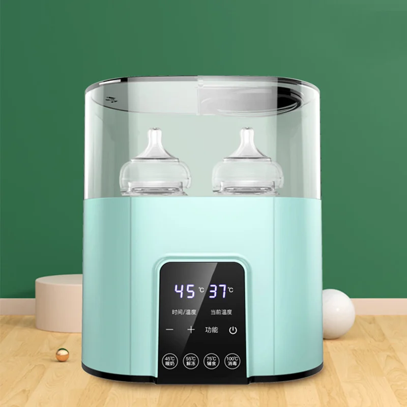 Bottle Warmer Milk Bottle Heater Bottle Sterilizer Multi-function Baby Nursing Bottle Heater Sterilizer Fast Breast Milk Bottle Warmer with Accurate Temperature Control
