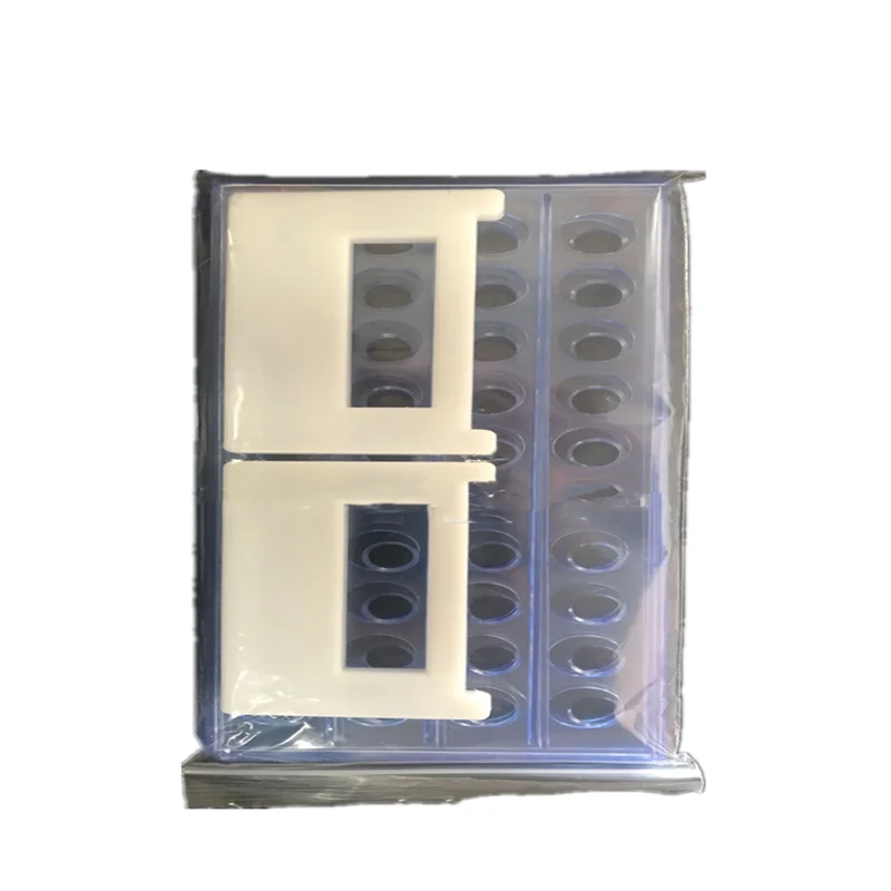 Experimental Teaching Equipment, High Quality Plastic Test Tube Rack Aperture 13mm16mm 50 Holes Three Layers Detachable