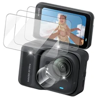 9H Tempered Glass for Insta360 Go Ultra HD Ultra-Clear Camera Lens Screen Protector Film for Insta 360 Go Ultra Accessories Set