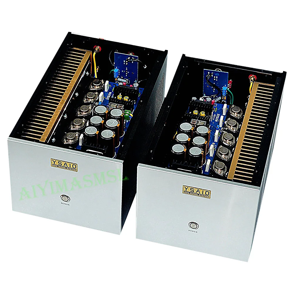 

AIYIMA SMSLHiFi Separation Style Post Amplifier Super Class A 300W 2.0 XLR Balance RCA Lnput Gold Seal Tube Rear Amplifier Audio