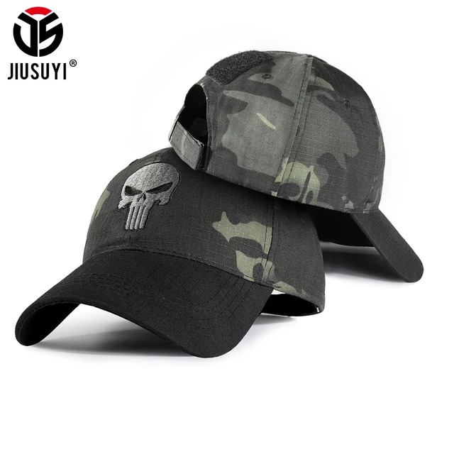 Camouflage Tactical Baseball Caps Military Army Combat Hunting Skull  Trucker Hat Adjustable Snapback Sun Hats Summer Men Women - AliExpress