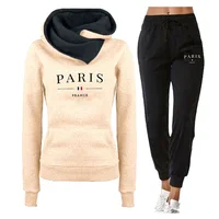 2025 Simplicity Women's Tracksuit Long Sleeve Fashion Women's Clothing Sweatpants Pullover Sports Outdoor Casual Daily Hot Sales - Image 3