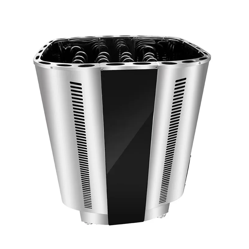 15/18KW Stainless Steel Electric Stove Sauna 380V Heater Dry Steaming for Home Hotel Spa 2