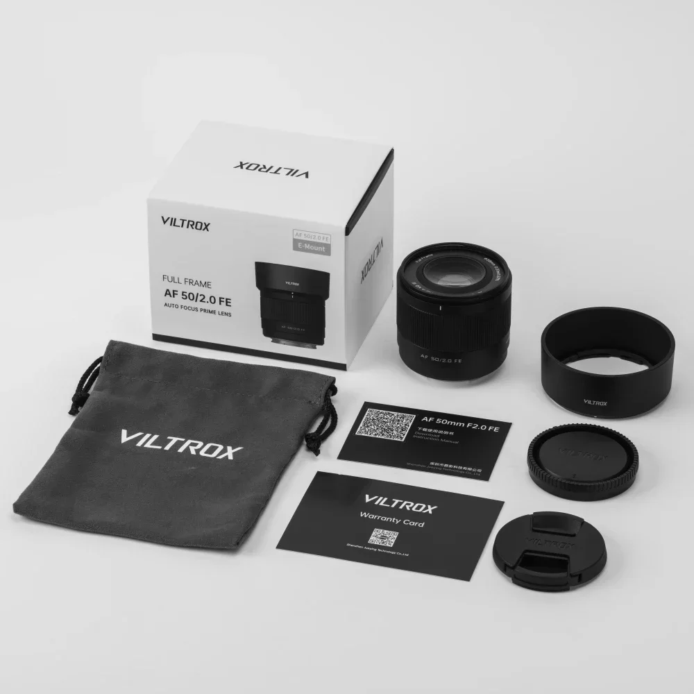 Viltrox 50mm f2 공기 풀 프레임 자동 초점 렌즈 E 니콘 Z 마운트 사진 장비 전문 사용