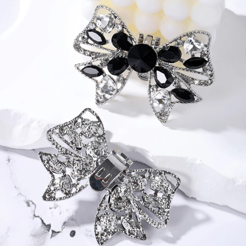 

1 шт., Женский кристаллический галстук-бабочка