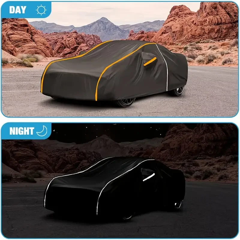 Kayme 6 Capas Cubierta De Coche Impermeable Para Todo Tipo D