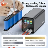 99 Gears Adjustment Energy Storage Farad Capacitor Spot Welding Machine 18650 Lithium Battery Spot Welder DIY 0.4mm Nickel Sheet 1