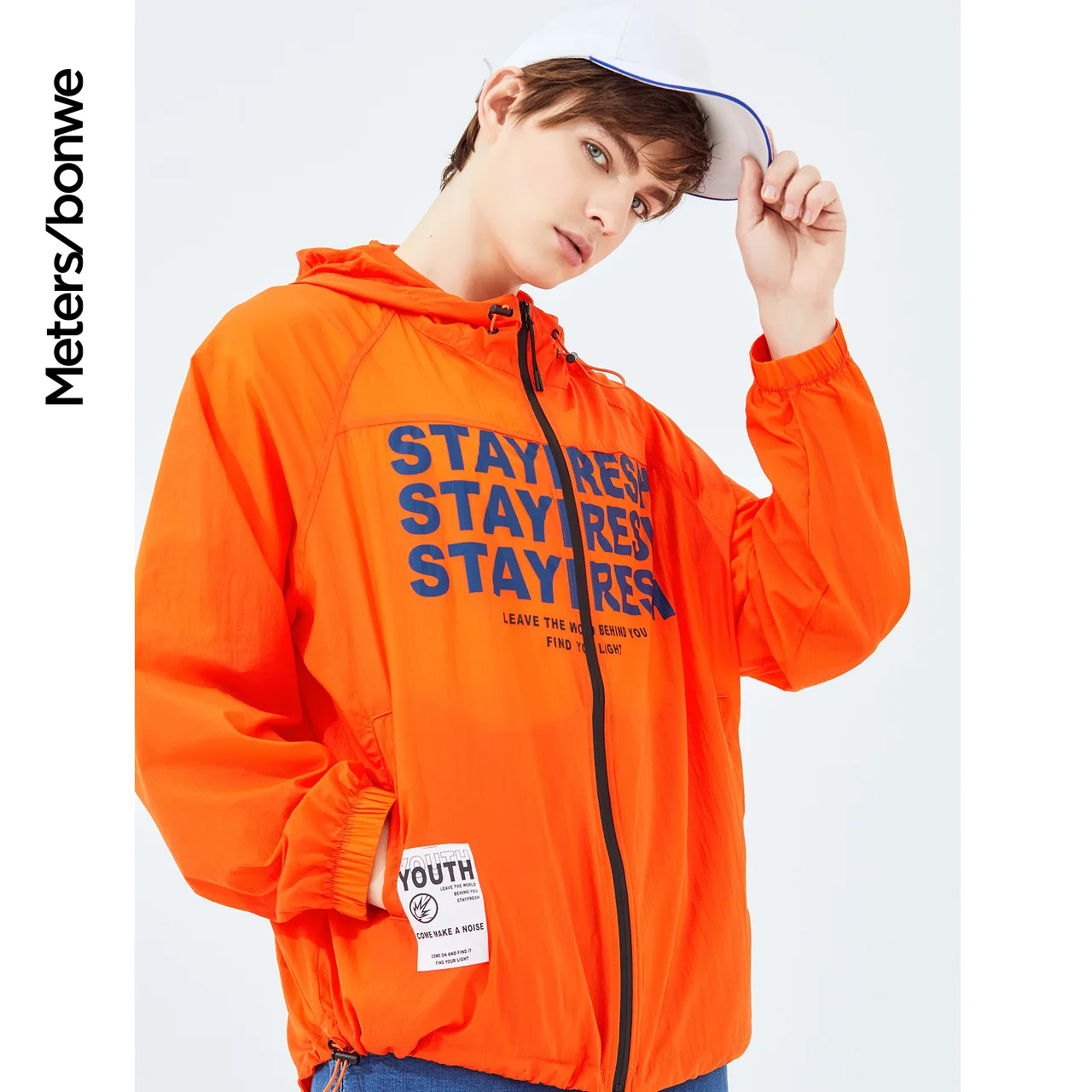 Metersbonwe Casual Hooded Jackets Men New Autumn Male Fashion Sports
