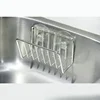 Sink Sponge Rack Drain Storage Shelf Stainless Steel Kitchen Wire Ball Rag Organizer Holder Kitchen Storage Rack 2
