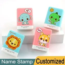 Custom-Made Stamp Baby Boys Girls DIY Toys For Children Customized Sticker Name Seal Student Clothes Chapter No Fade Security 06