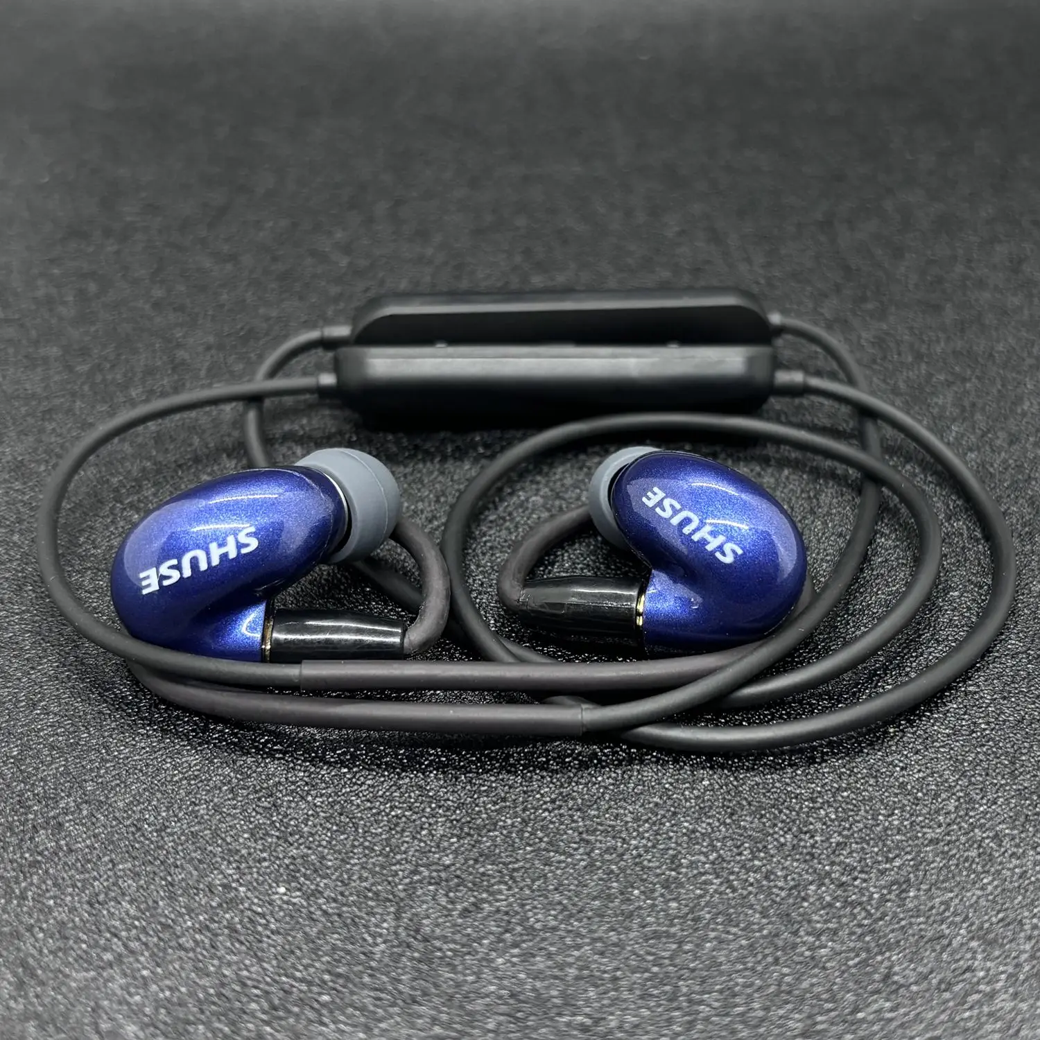 DIY těžký bas sluchátka horečka in-ear SE846 Bluetooth hifi monitoring prsten žehlička špunty do uší hluk snižování modrý barva sluchátka