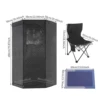 Portable Steam Sauna for Home Spa Sauna Tent Sauna Box with 3L Steamer Remote Control Folding Chair 5