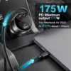 For Starlink Mini PD175W Super Fast For StarLink Space-x Mini USBC To DC Cable Cigarette Lighter Charger Adapter Power Supply 2