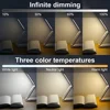 Rechargeable Table Lamp Dimmable Night Light Folding LED Touch Home Dormitory Bedroom Desk Lighting Remote Control wall Led Lamp 6