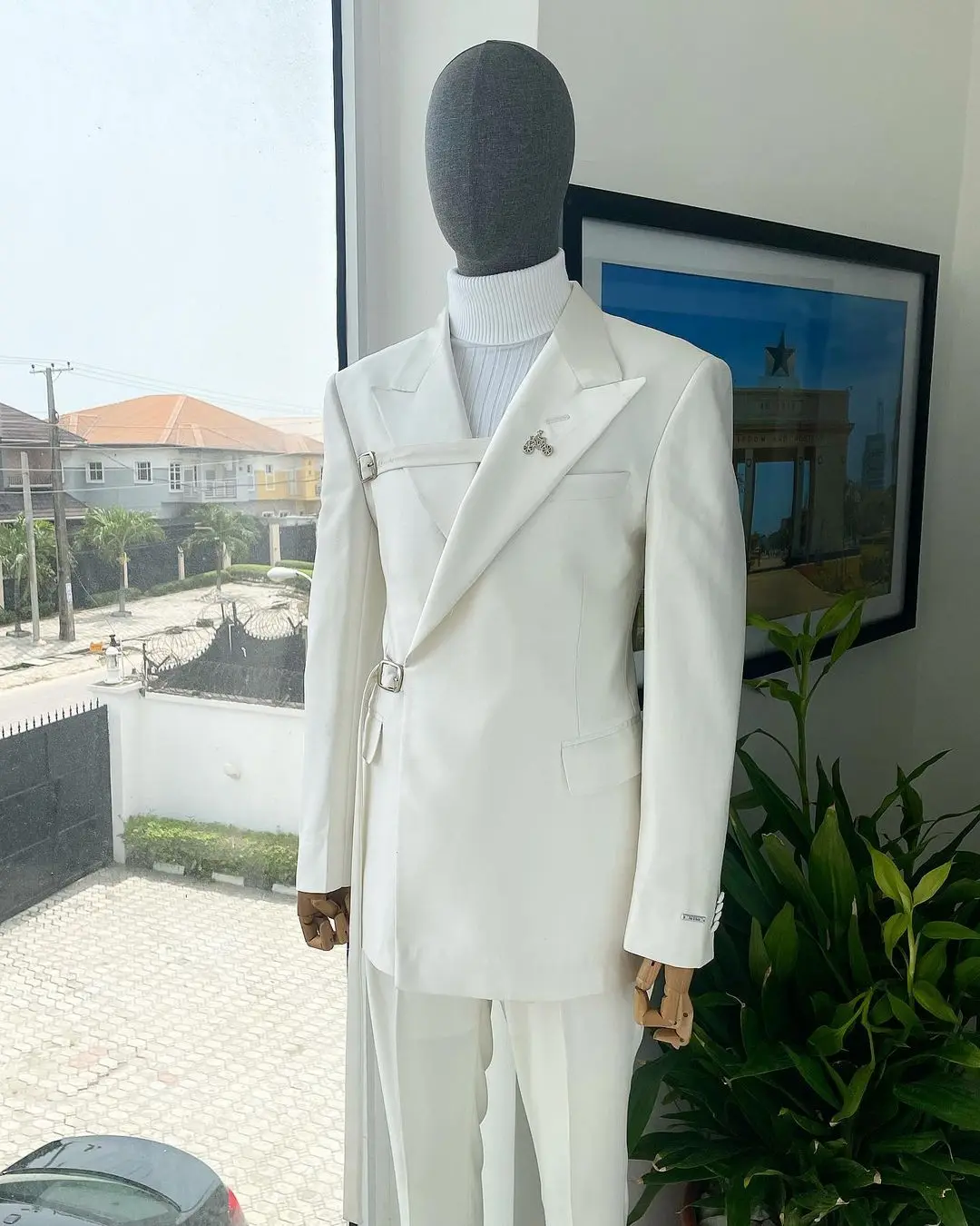 Men Suits Two Pieces Jacket And Pants Made Designer Bridegroom Wedding Party Formal Occasion men suit set