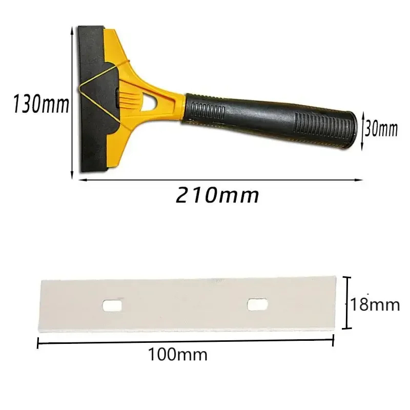 Multifunctional Cleaning Blade For Remove Dirt Car Glue Sticker Remover Metal Scraper For Glass Marble Ceramic Tiles Car Tools razor blade scraper car sticker remover razor blade scrapers glue removal scraper