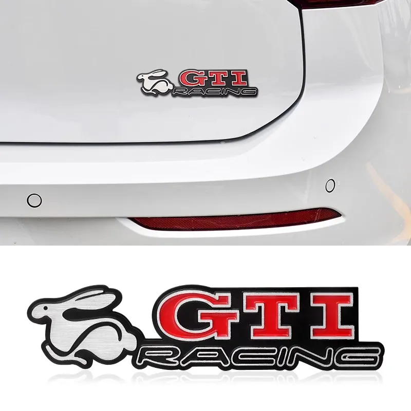 Decal Vw Rabbit Injection 2026 Hot For VW VOLKSWAGEN 3D Metal Rabbit GTI Logo Badge Sticker Car ...