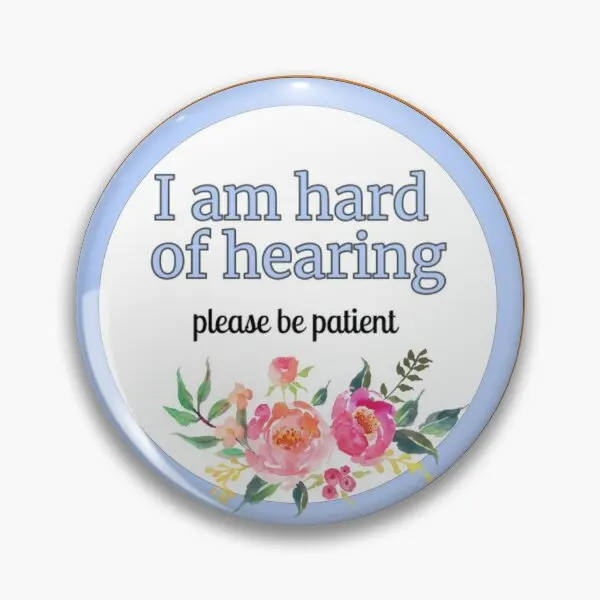 

Мягкая булавка для воротника с изображением цветка и твердого слуха, милый значок для воротника, забавный подарок для шляпы, булавка для лацкана, мультяшное украшение, металлическое модное украшение