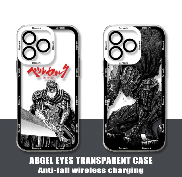 Berserk Guts Anime Transparent Phone Case For Xiaomi Mi 13 12 11 10 lite  11i 12S Poco M3 M4 F3 MIX 3 4 Pro Ultra 5G 4G Cover - AliExpress